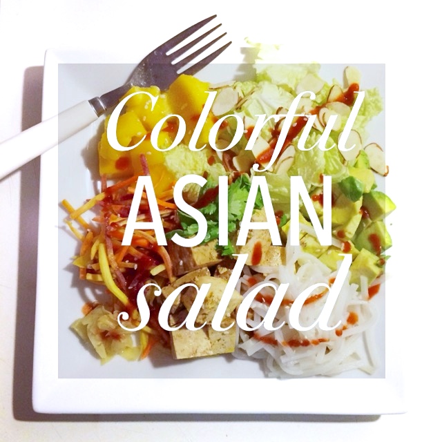 Colorful Asian Salad